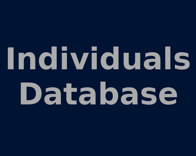 Individuals Database